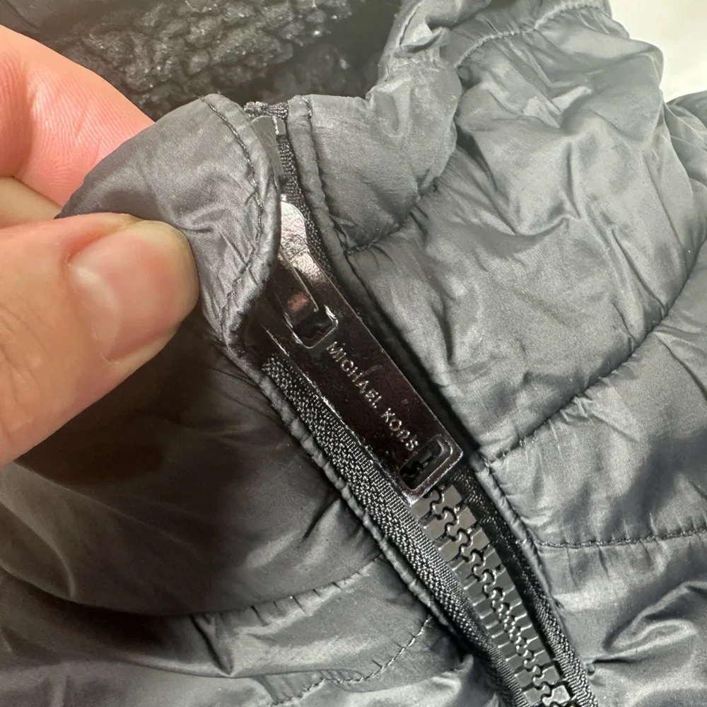 Michael Kors Quilted Hooded Puffer Coat